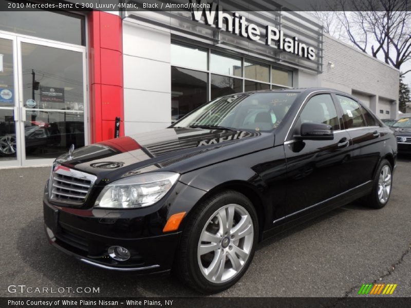 Black / Almond/Mocha 2010 Mercedes-Benz C 300 Luxury 4Matic