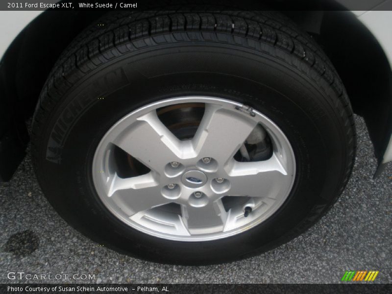 White Suede / Camel 2011 Ford Escape XLT