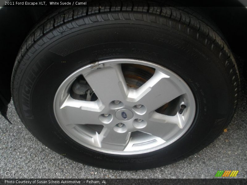 White Suede / Camel 2011 Ford Escape XLT