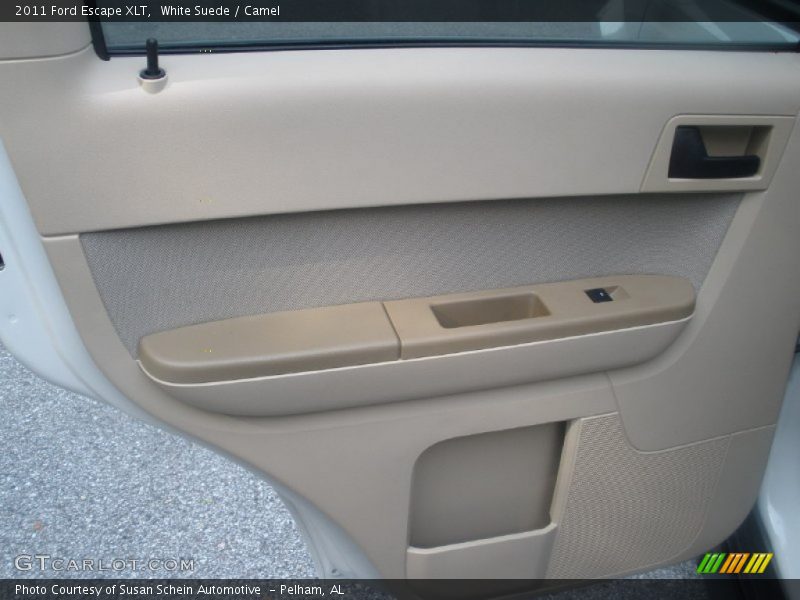White Suede / Camel 2011 Ford Escape XLT