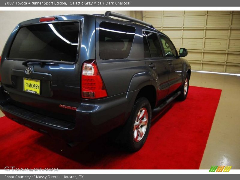 Galactic Gray Mica / Dark Charcoal 2007 Toyota 4Runner Sport Edition