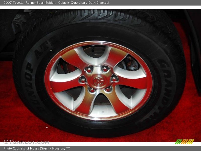 Galactic Gray Mica / Dark Charcoal 2007 Toyota 4Runner Sport Edition