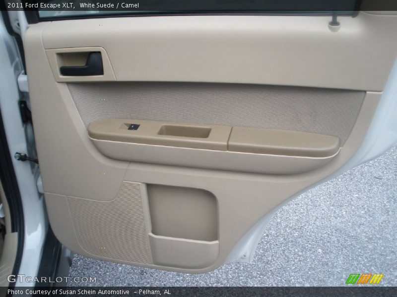 White Suede / Camel 2011 Ford Escape XLT