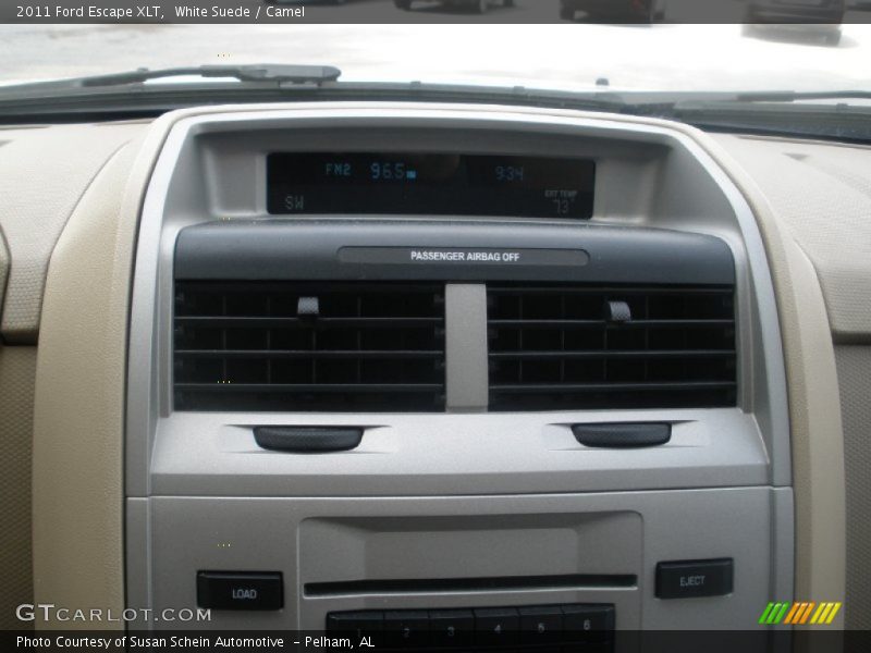 White Suede / Camel 2011 Ford Escape XLT