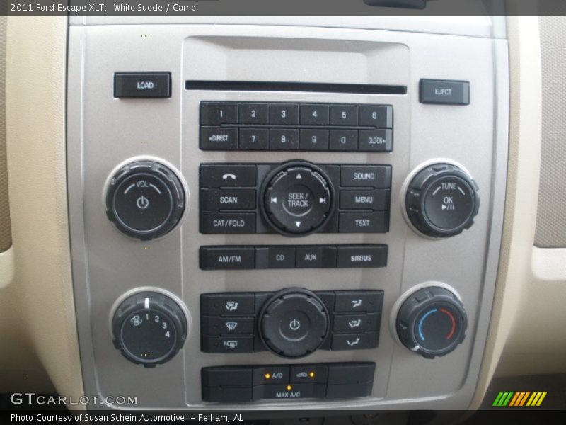 White Suede / Camel 2011 Ford Escape XLT