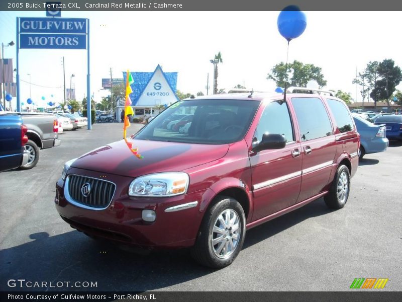 Cardinal Red Metallic / Cashmere 2005 Buick Terraza CXL