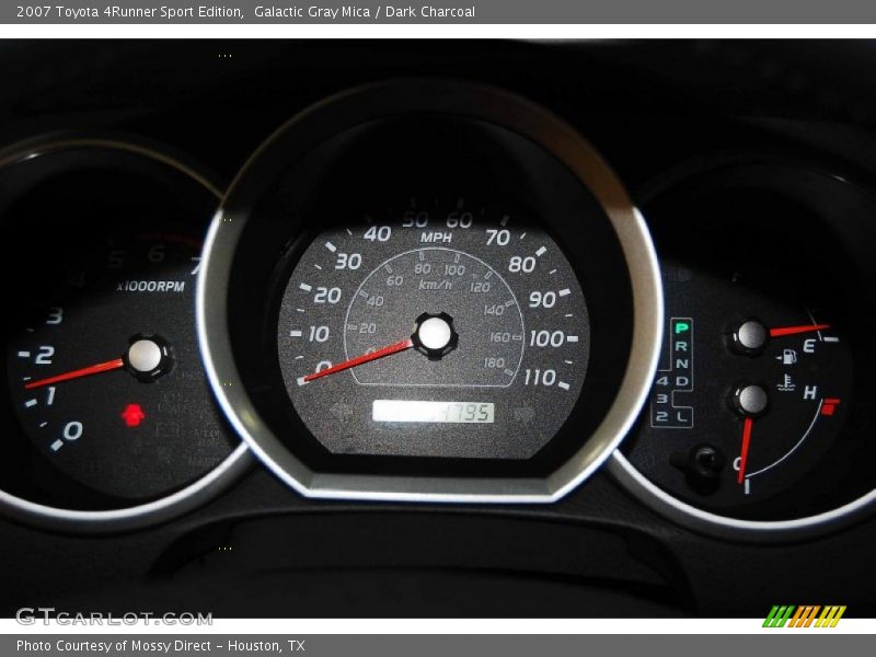 Galactic Gray Mica / Dark Charcoal 2007 Toyota 4Runner Sport Edition