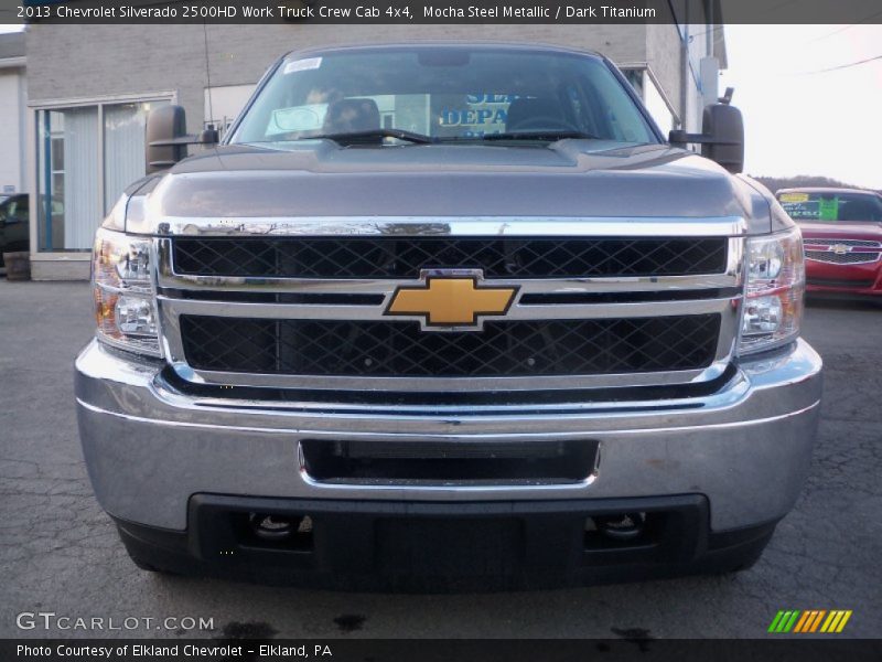 Mocha Steel Metallic / Dark Titanium 2013 Chevrolet Silverado 2500HD Work Truck Crew Cab 4x4