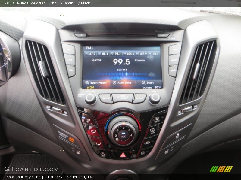 Controls of 2013 Veloster Turbo