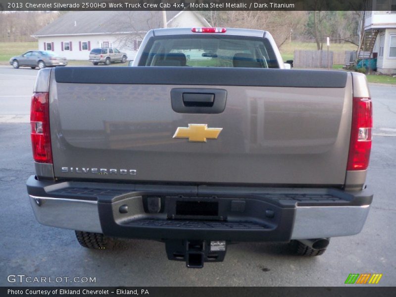 Mocha Steel Metallic / Dark Titanium 2013 Chevrolet Silverado 2500HD Work Truck Crew Cab 4x4