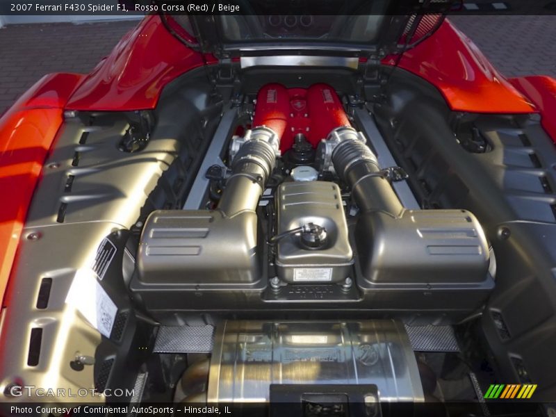  2007 F430 Spider F1 Engine - 4.3 Liter DOHC 32-Valve VVT V8
