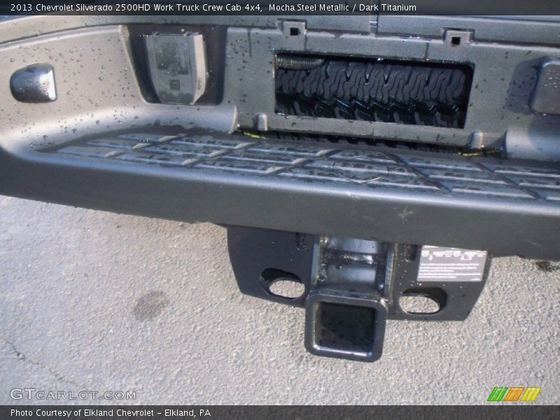 Mocha Steel Metallic / Dark Titanium 2013 Chevrolet Silverado 2500HD Work Truck Crew Cab 4x4