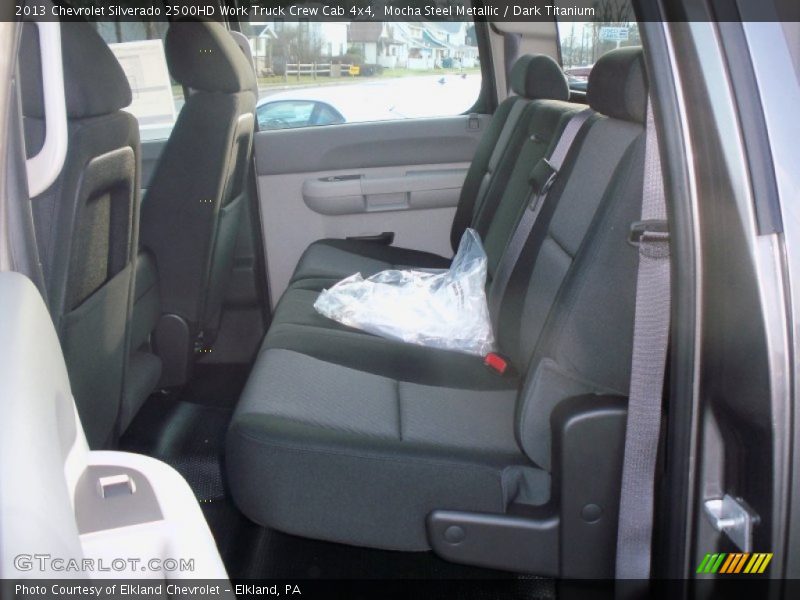 Mocha Steel Metallic / Dark Titanium 2013 Chevrolet Silverado 2500HD Work Truck Crew Cab 4x4