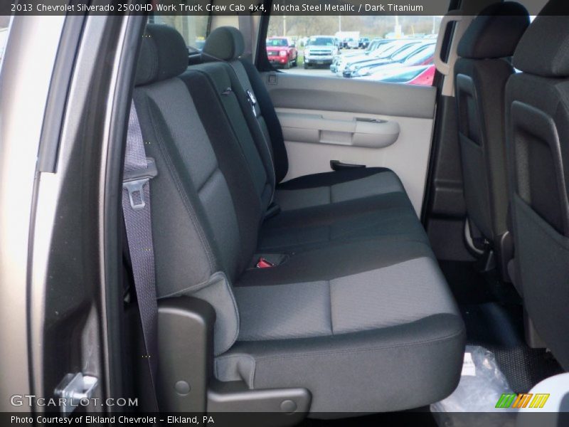 Mocha Steel Metallic / Dark Titanium 2013 Chevrolet Silverado 2500HD Work Truck Crew Cab 4x4