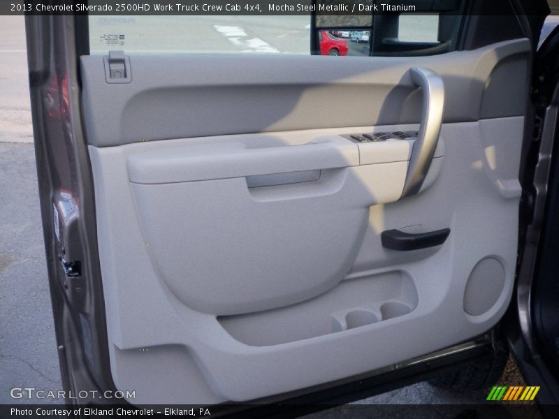 Mocha Steel Metallic / Dark Titanium 2013 Chevrolet Silverado 2500HD Work Truck Crew Cab 4x4