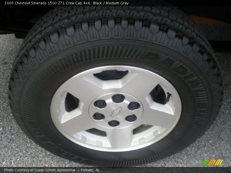 Black / Medium Gray 2006 Chevrolet Silverado 1500 Z71 Crew Cab 4x4
