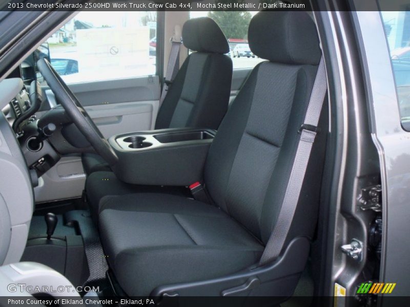 Mocha Steel Metallic / Dark Titanium 2013 Chevrolet Silverado 2500HD Work Truck Crew Cab 4x4