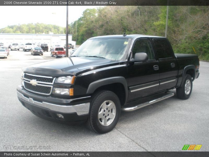 Black / Medium Gray 2006 Chevrolet Silverado 1500 Z71 Crew Cab 4x4
