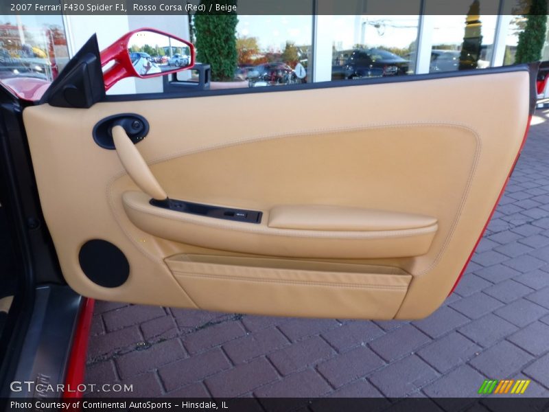 Door Panel of 2007 F430 Spider F1