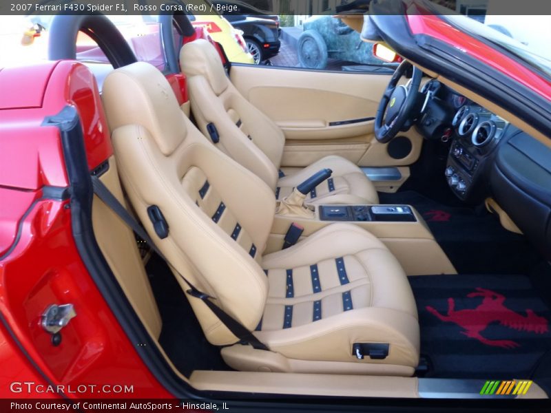  2007 F430 Spider F1 Beige Interior