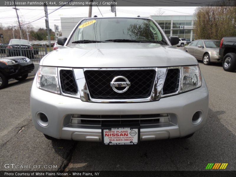 Silver Lightning Metallic / Graphite 2010 Nissan Pathfinder S 4x4