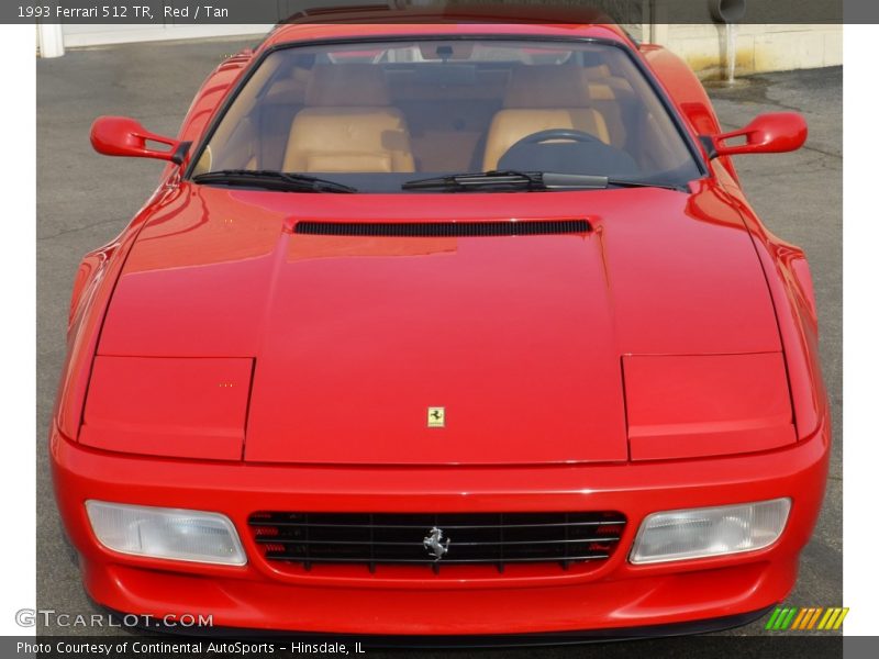 Red / Tan 1993 Ferrari 512 TR