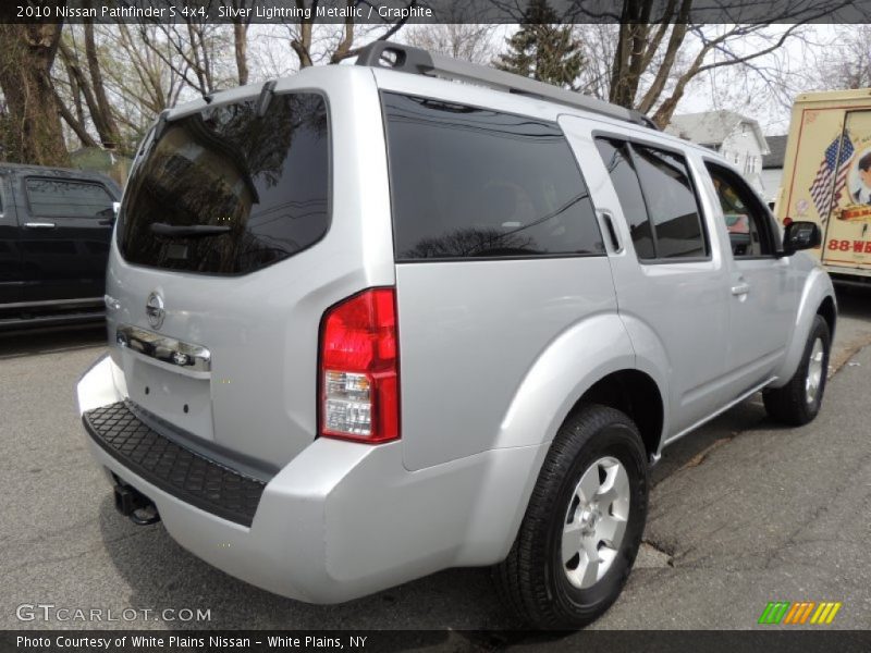Silver Lightning Metallic / Graphite 2010 Nissan Pathfinder S 4x4