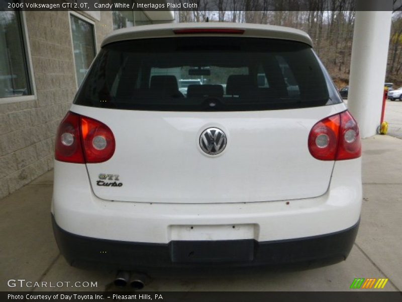 Candy White / Interlagos Plaid Cloth 2006 Volkswagen GTI 2.0T