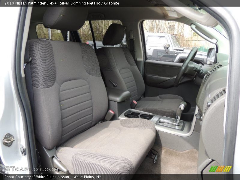 Silver Lightning Metallic / Graphite 2010 Nissan Pathfinder S 4x4