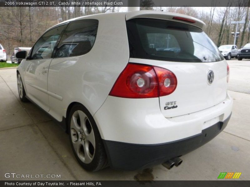 Candy White / Interlagos Plaid Cloth 2006 Volkswagen GTI 2.0T