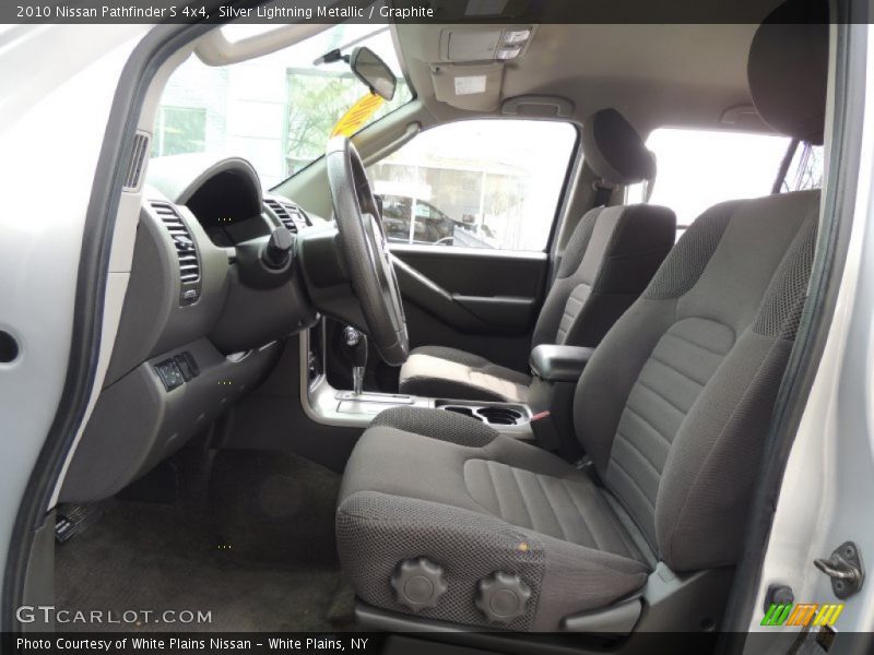 Silver Lightning Metallic / Graphite 2010 Nissan Pathfinder S 4x4