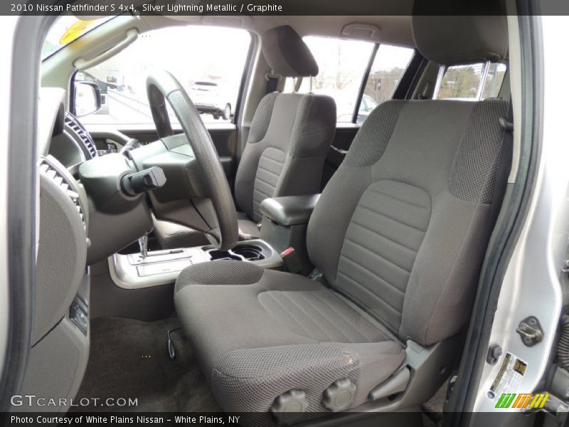 Silver Lightning Metallic / Graphite 2010 Nissan Pathfinder S 4x4