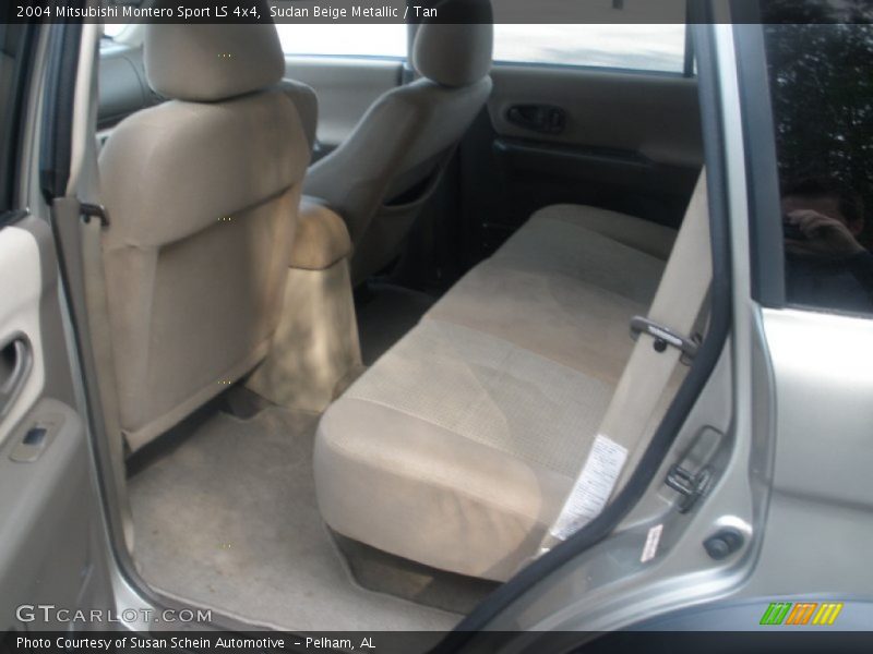 Rear Seat of 2004 Montero Sport LS 4x4
