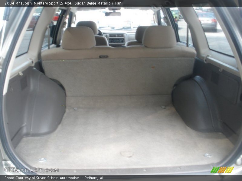  2004 Montero Sport LS 4x4 Trunk
