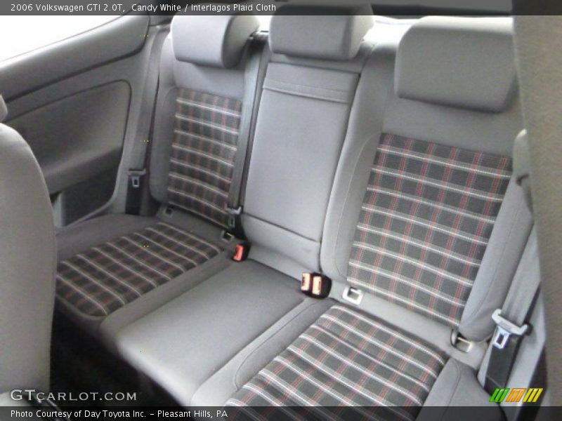 Candy White / Interlagos Plaid Cloth 2006 Volkswagen GTI 2.0T