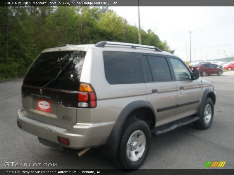 Sudan Beige Metallic / Tan 2004 Mitsubishi Montero Sport LS 4x4