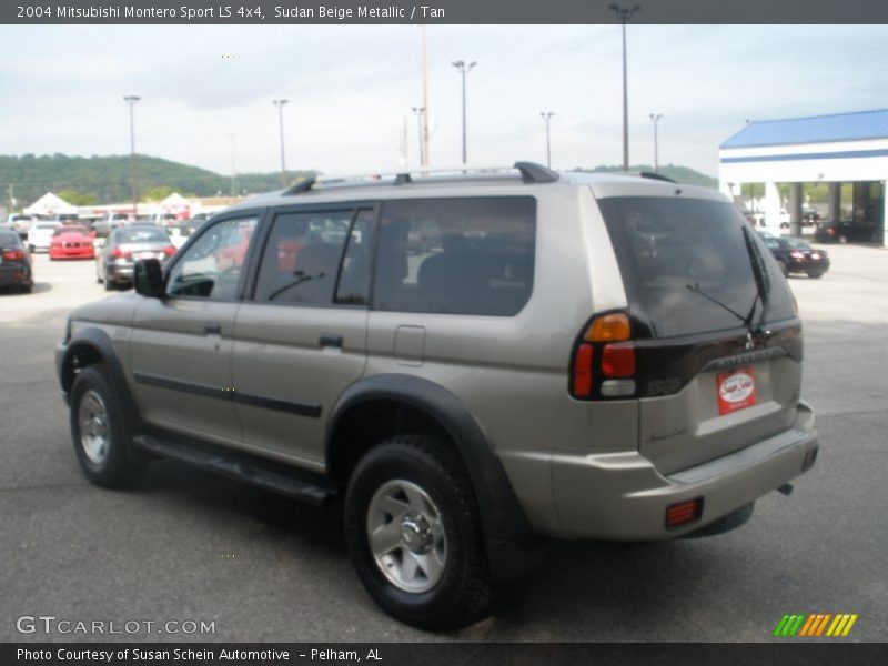 Sudan Beige Metallic / Tan 2004 Mitsubishi Montero Sport LS 4x4