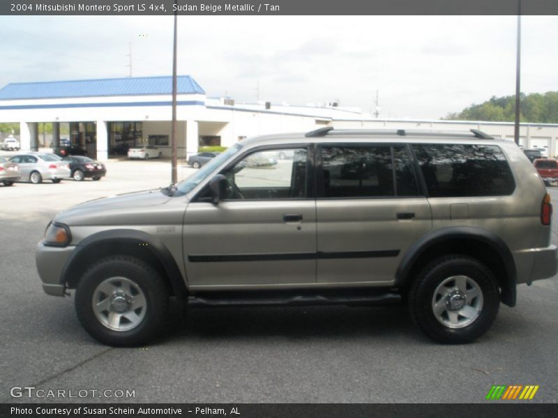 Sudan Beige Metallic / Tan 2004 Mitsubishi Montero Sport LS 4x4