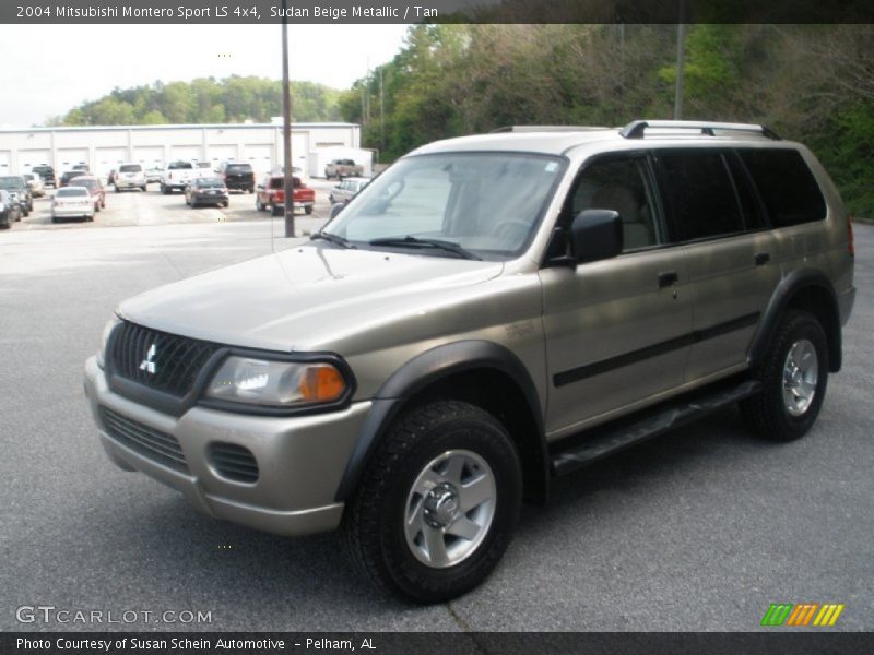 Sudan Beige Metallic / Tan 2004 Mitsubishi Montero Sport LS 4x4