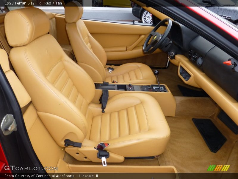 Front Seat of 1993 512 TR 