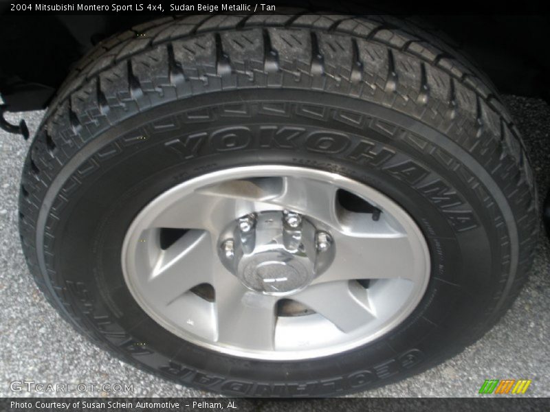 Sudan Beige Metallic / Tan 2004 Mitsubishi Montero Sport LS 4x4