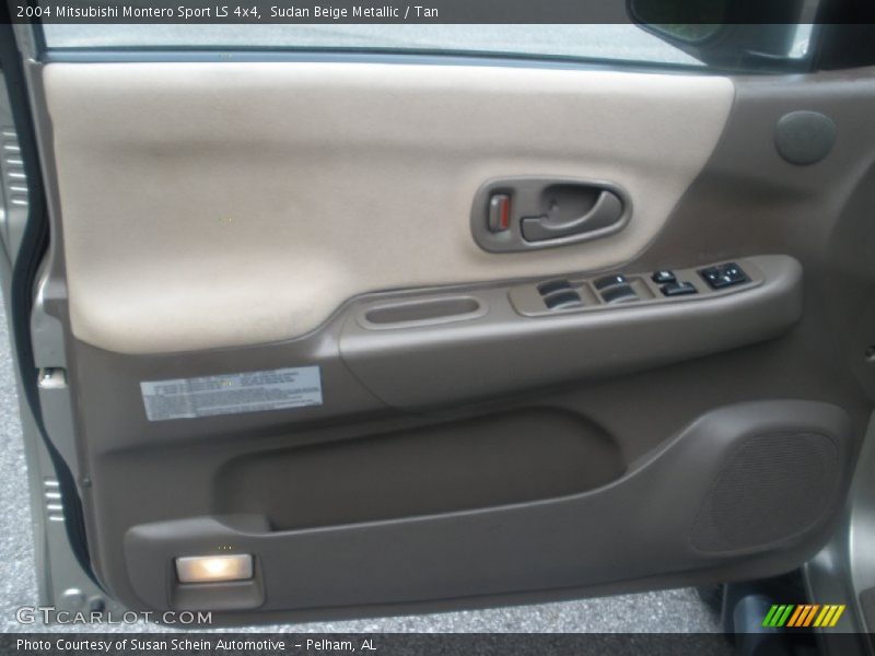 Sudan Beige Metallic / Tan 2004 Mitsubishi Montero Sport LS 4x4