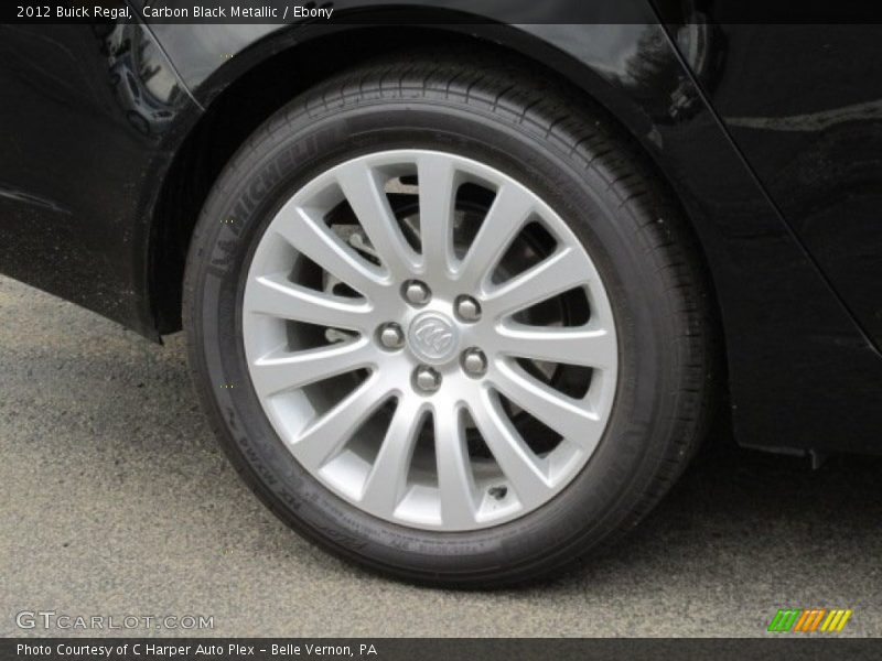 Carbon Black Metallic / Ebony 2012 Buick Regal