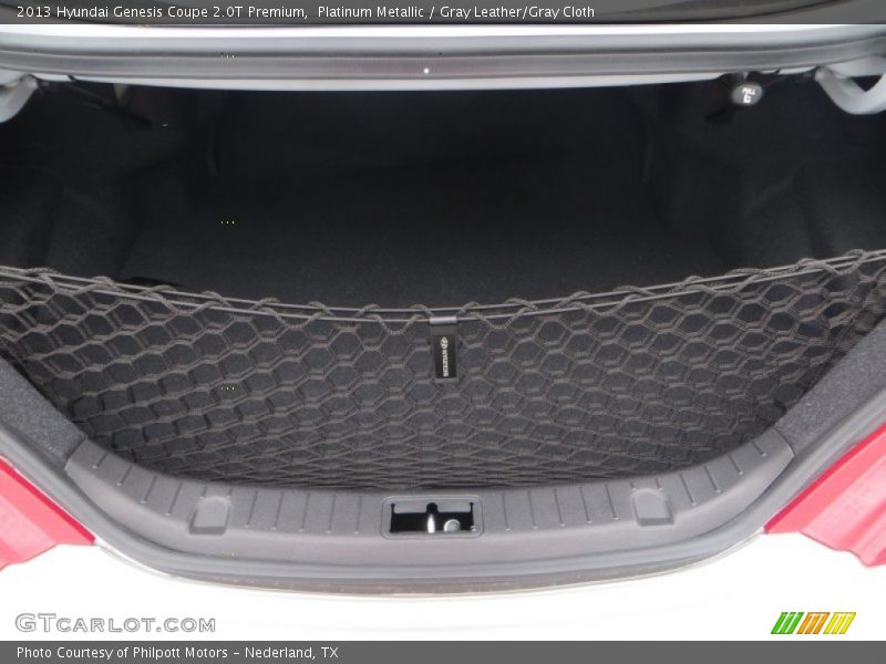 Platinum Metallic / Gray Leather/Gray Cloth 2013 Hyundai Genesis Coupe 2.0T Premium