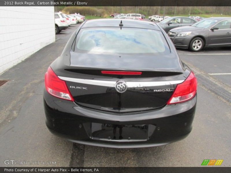 Carbon Black Metallic / Ebony 2012 Buick Regal