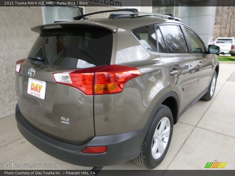 Pyrite Mica / Black 2013 Toyota RAV4 XLE AWD