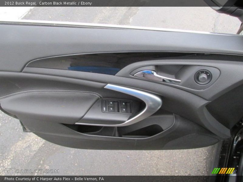 Carbon Black Metallic / Ebony 2012 Buick Regal