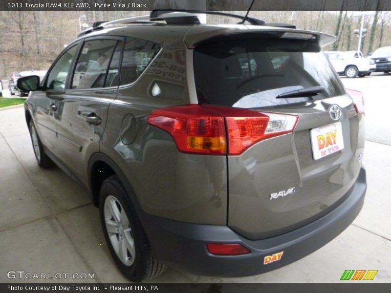 Pyrite Mica / Black 2013 Toyota RAV4 XLE AWD