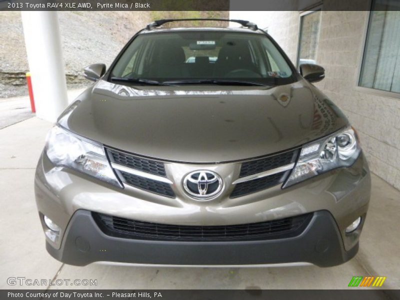 Pyrite Mica / Black 2013 Toyota RAV4 XLE AWD