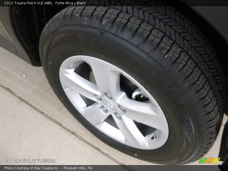 Pyrite Mica / Black 2013 Toyota RAV4 XLE AWD